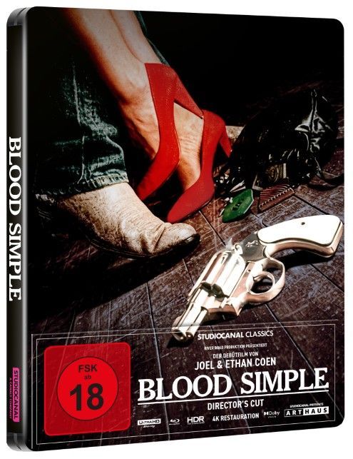 Blood Simple – Eine mörderische Nacht - Steelbook, 4K-UHD+Blu-ray