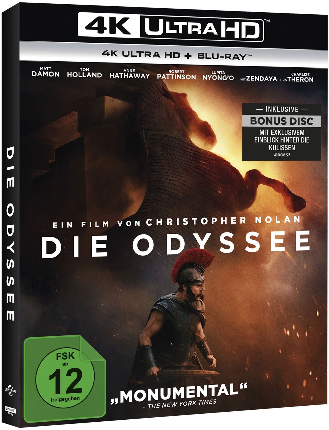 Die Odyssee - 4K-UHD+2 Blu-ray - Vorbestellung