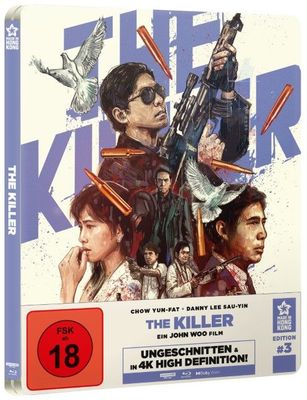 The Killer (Steelbook, 4K-UHD+3 Blu-rays) - 4K Ultra HD - Film