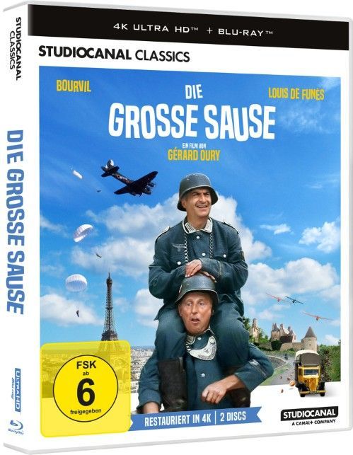 Die große Sause (4K-UHD+Blu-ray) - Blu-ray