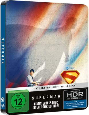 Superman (Limitiertes Steelbook A, 4K-UHD+Blu-ray) - 4K Ultra HD - Film