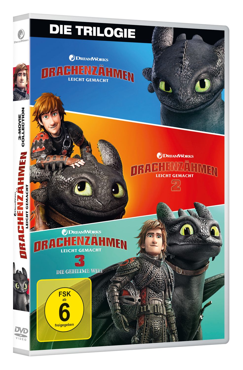 Drachenzähmen leicht gemacht 1-3 - DVD