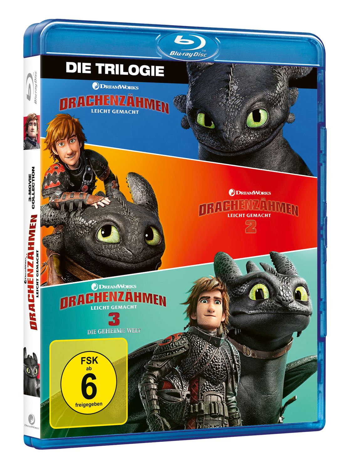 Drachenzähmen leicht gemacht 1-3 - Blu-ray
