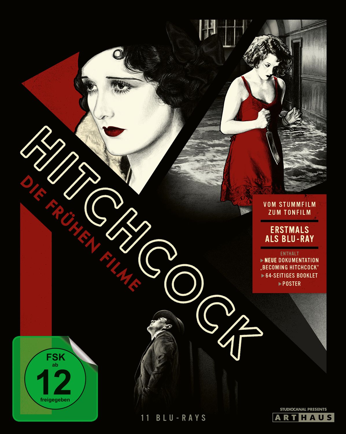 Alfred Hitchcock - Die frühen Filme (11 Blu-rays) - Blu-ray