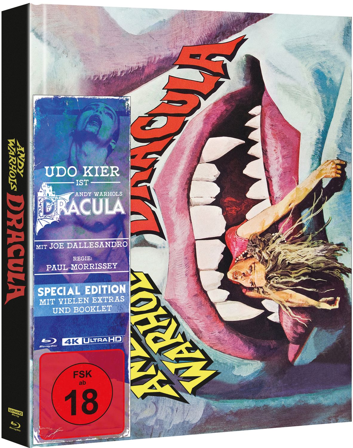 Andy Warhols Dracula (Mediabook A, 4K-UHD + 2 Blu-rays) - 4K Ultra HD - Film