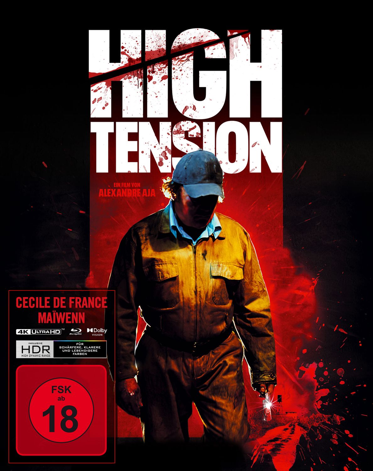 High Tension (Mediabook A, 4K-UHD + 2 Blu-rays) - 4K Ultra HD - Film