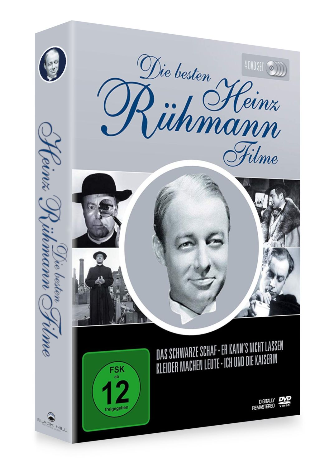 Die besten Heinz Rühmann Filme (Neuauflage) (4 DVDs) - DVD