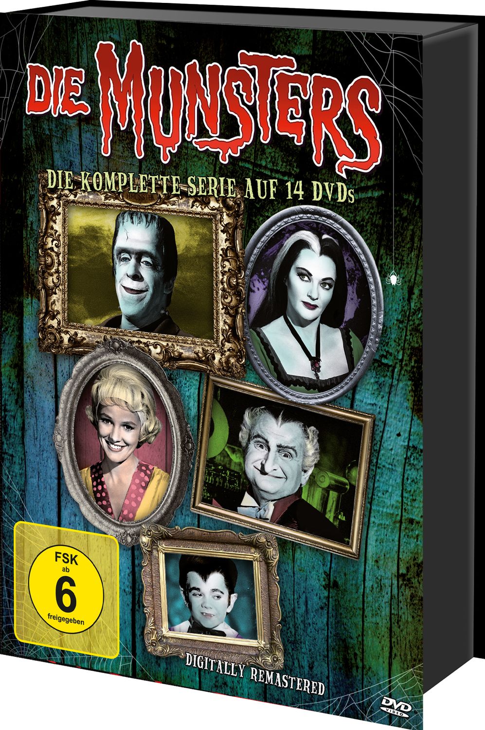 Die Munsters - Die komplette Serie (Keepcase) (14 DVDs) - DVD