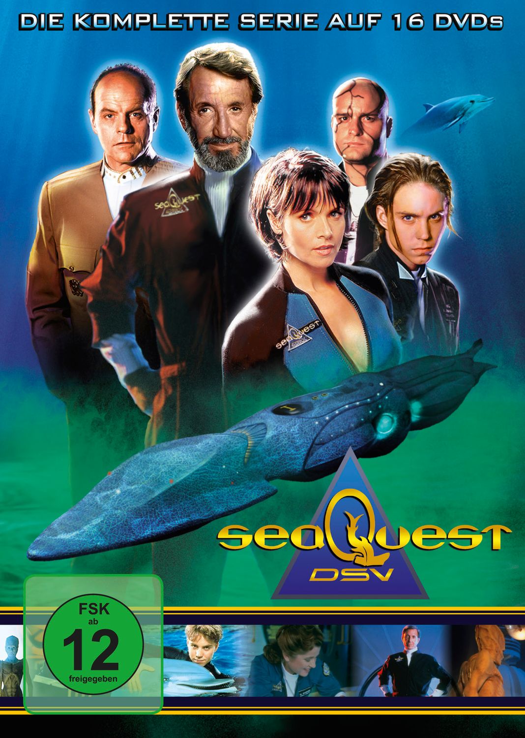 SeaQuest - Die komplette Serie (Keepcase) (16 DVDs) - DVD