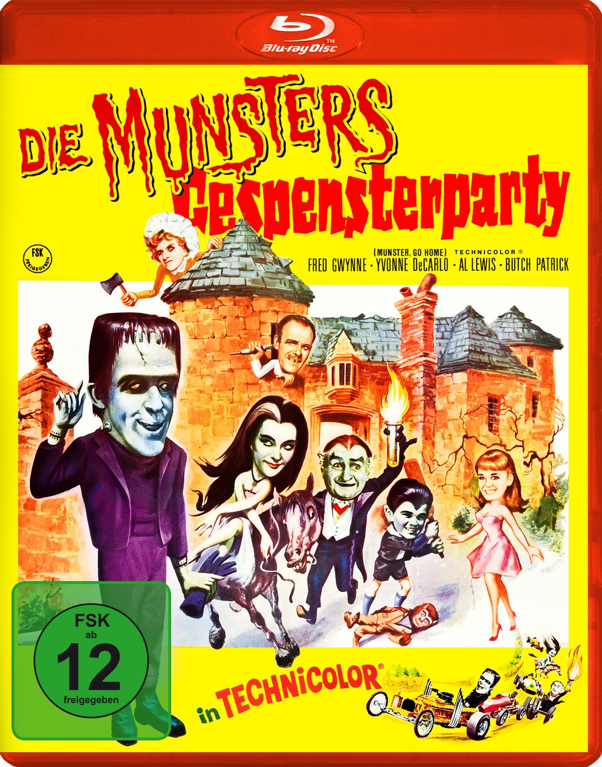 Die Munsters: Gespensterparty - Blu-ray