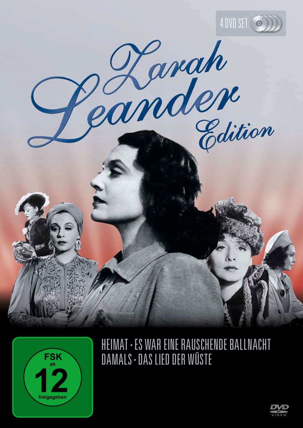 Zarah Leander Edition (Neuauflage) (4 DVDs) - DVD