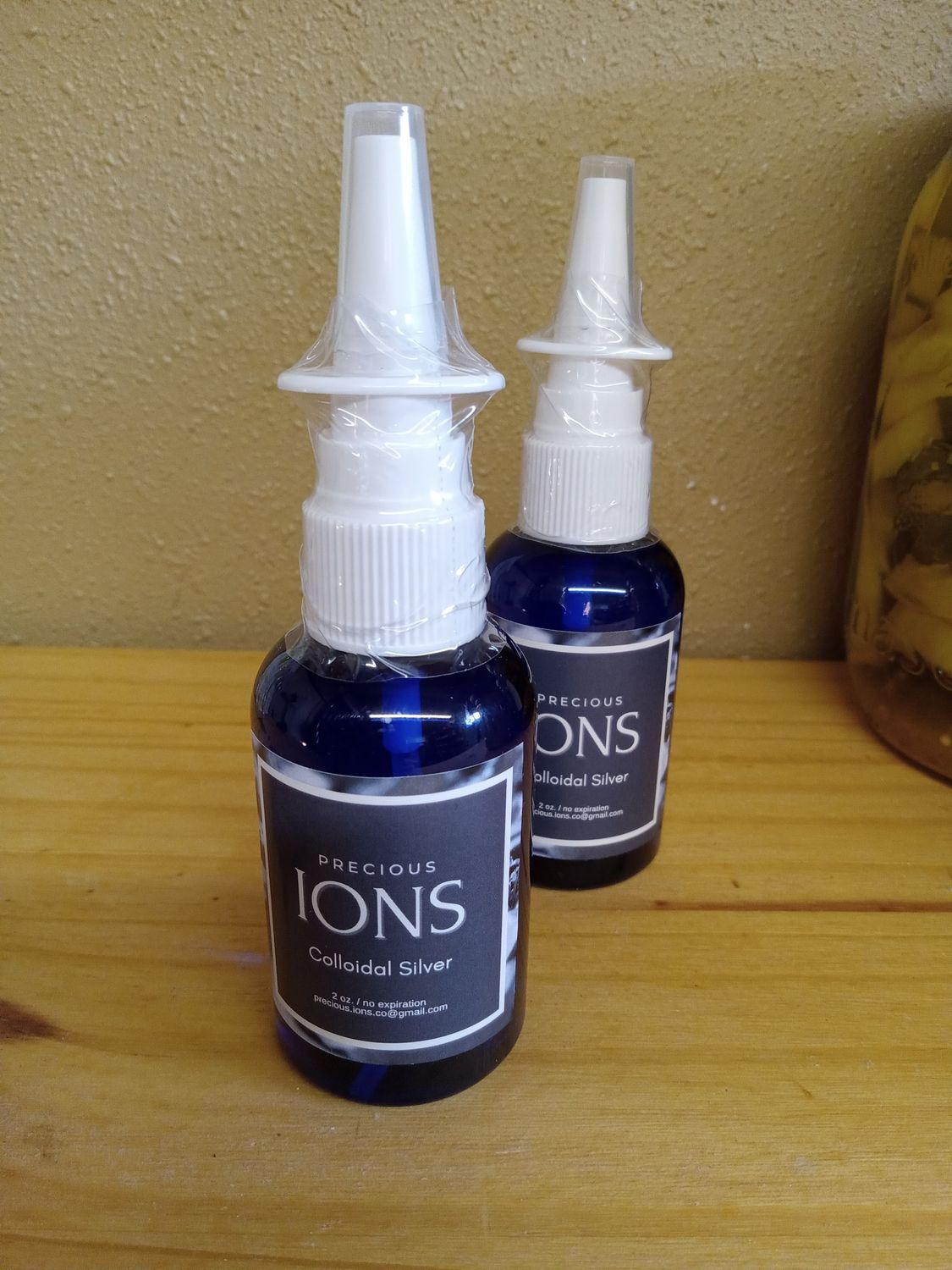Ions 2oz colloidal silver Nasal spray