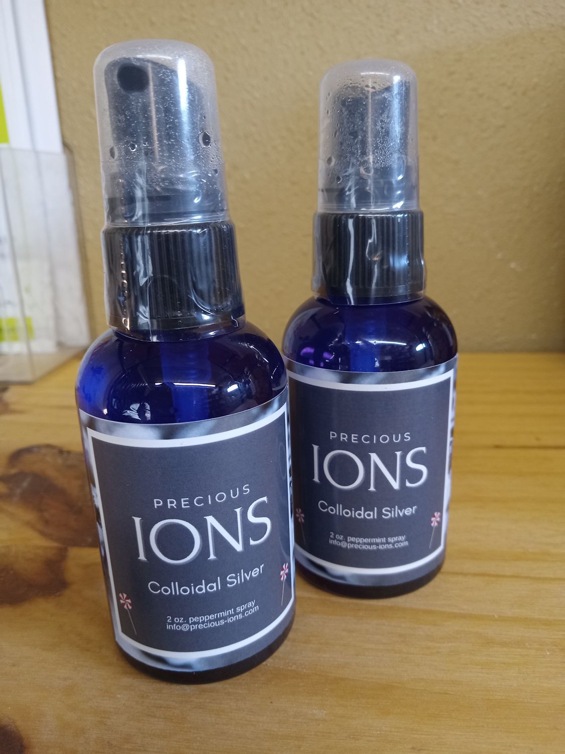 Ions and peppermint 2oz colloidal silver