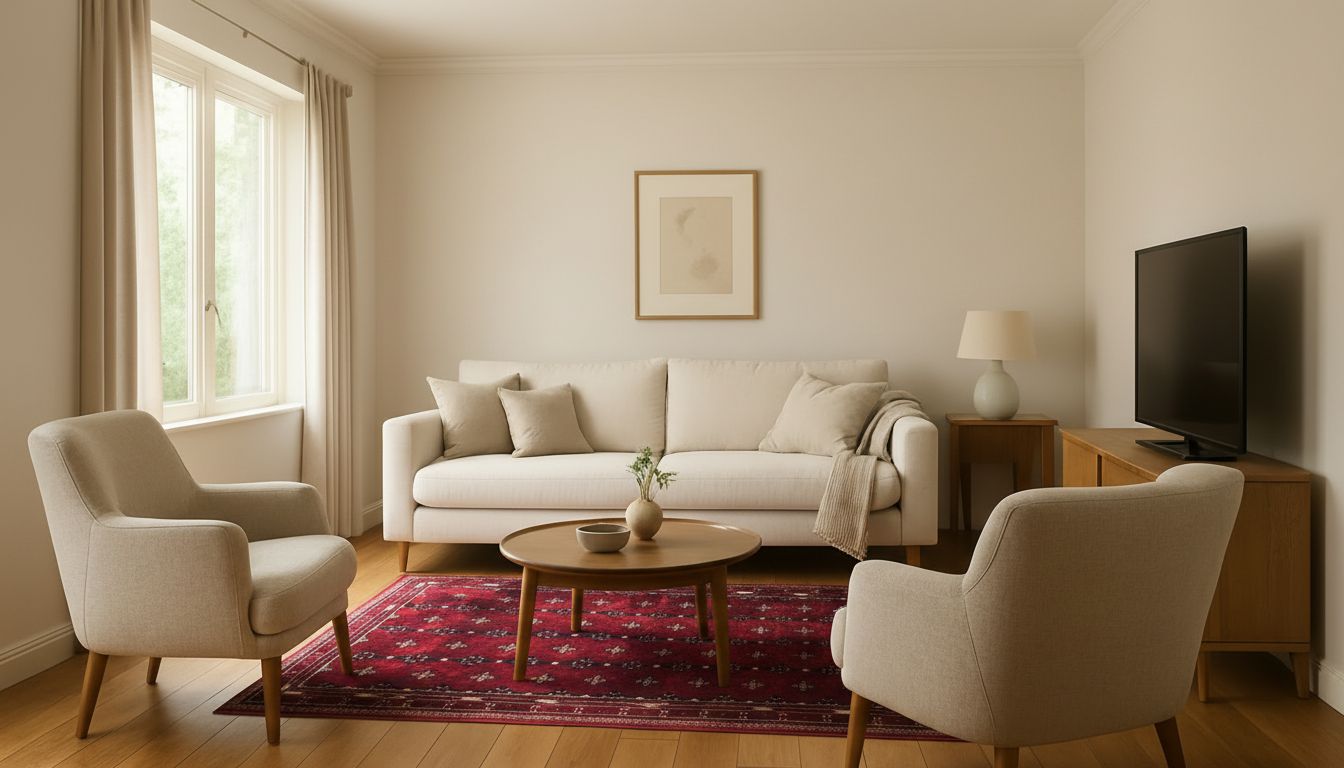 שטיח בורדו דגם SILK