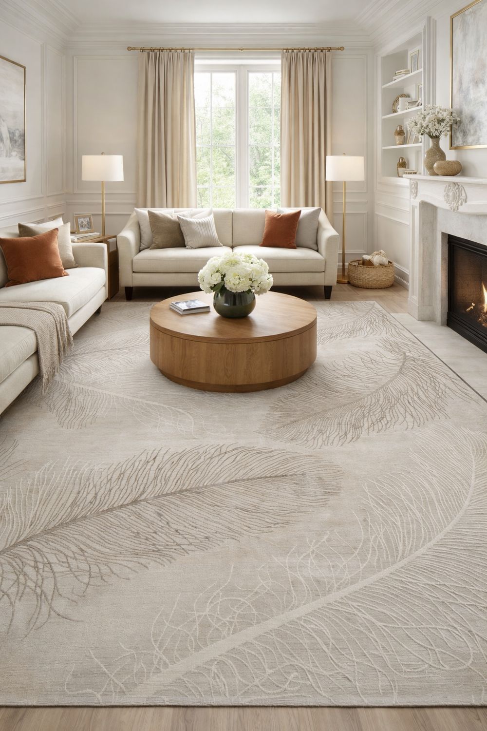 שטיח דגם "נוצה"1