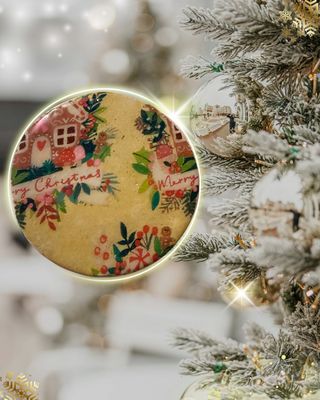 Festive Coasters GOLD (2) - Set Of 4
