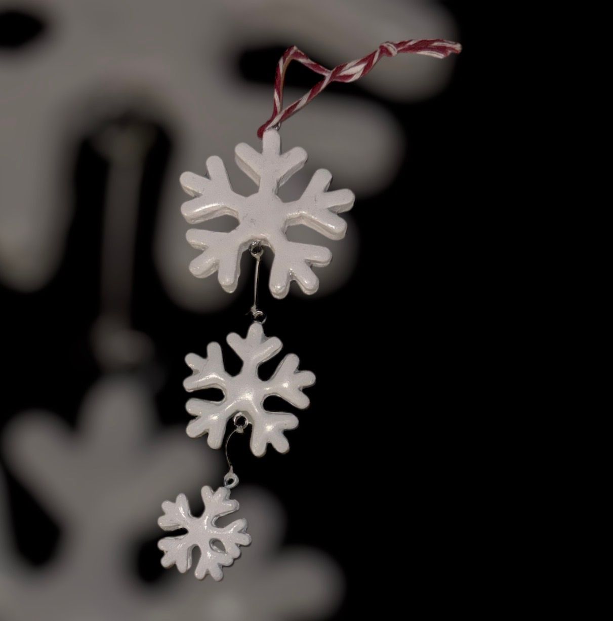 Hanging Snowflake Creation