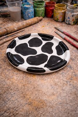 Trinket Dish - Cow Print
