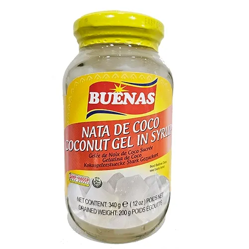 Buenas Nata de coco White in syrup 340g