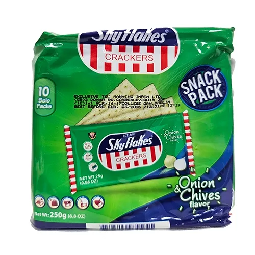 Skyflake snack pack Onion and Chives (10x 25g)
