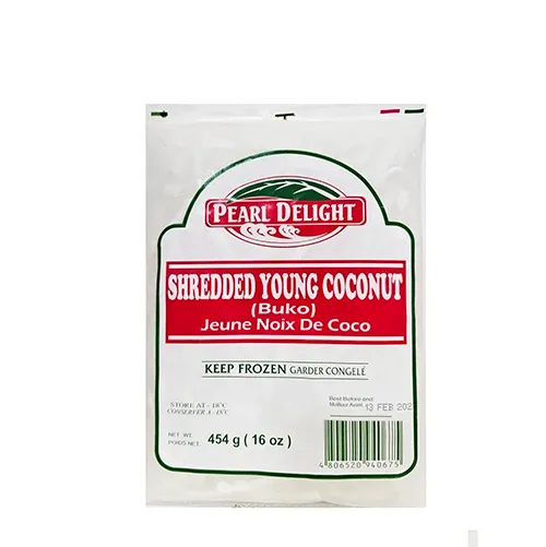 Pearl delight shredded young coconut ( 454g)