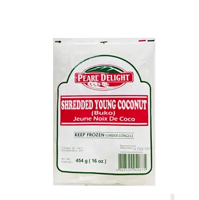 Pearl delight shredded young coconut ( 454g)