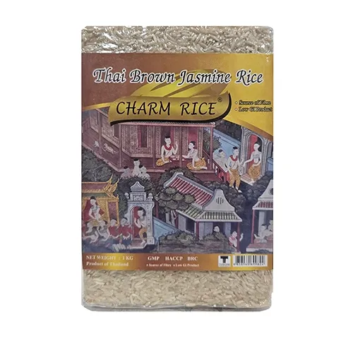 Charm Rice Thai Brown Jasmine Rice 1 kg