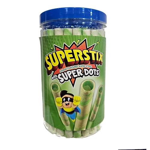 Supertix Pandan flavour Wafer sticks 324g