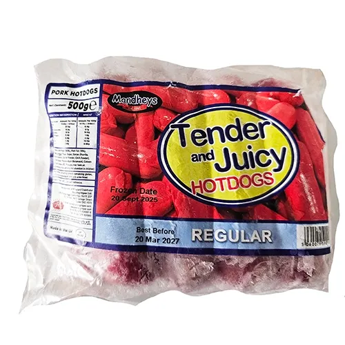 Mandhey’s  Tender and Juicy Hotdogs (Frozen)500g