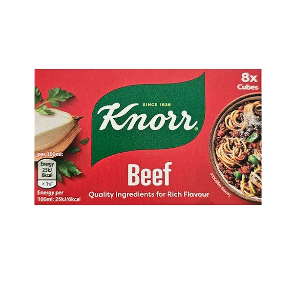 Knorr Beef stock  Cube 80g( 8 cubes)