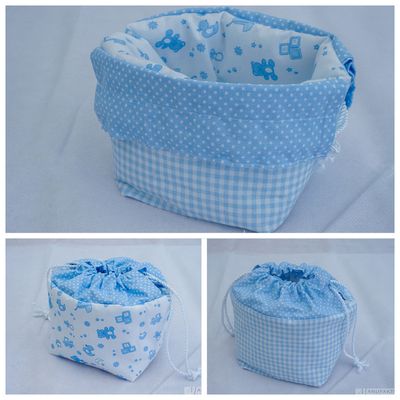 ​Stoffkörbchen mit Kordel