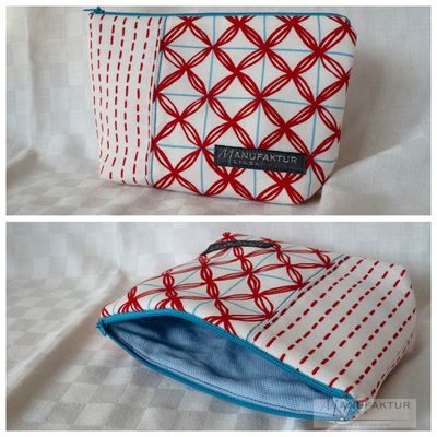 Stofftäschchen mit Reissverschluss