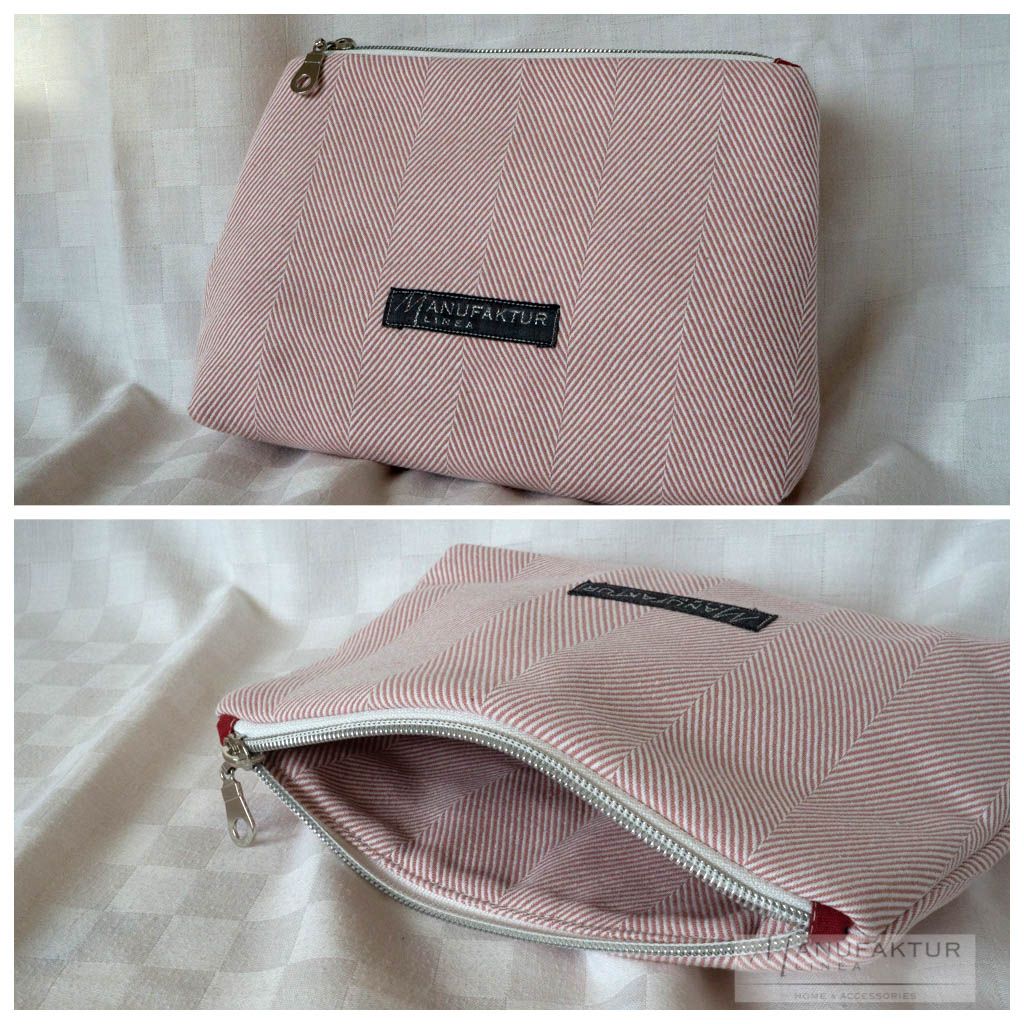 Stofftäschchen mit Reissverschluss