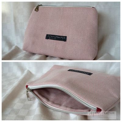 Stofftäschchen mit Reissverschluss