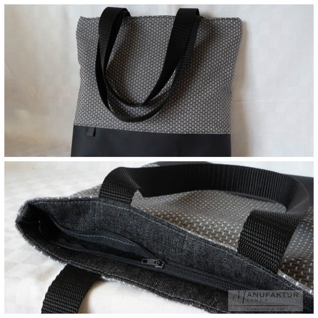 Stofftasche mit Reissverschluss