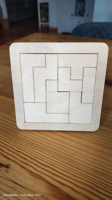 Holzpuzzle individuell
