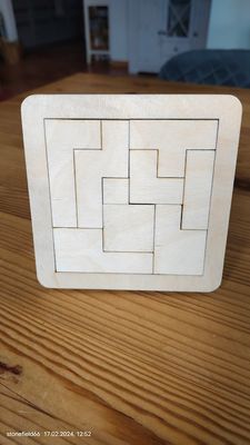 Holzpuzzle individuell