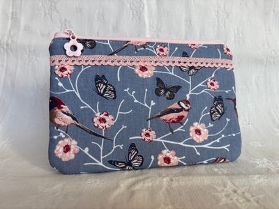 Stofftäschchen mit Reißverschluss