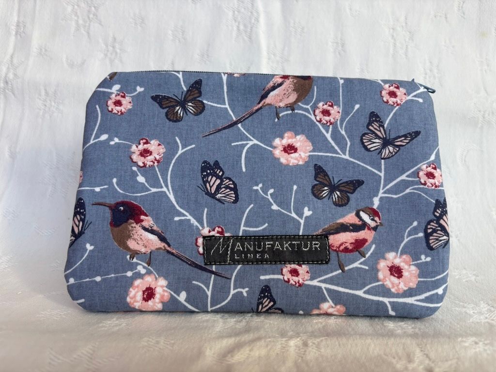 Stofftäschchen mit Reißverschluss