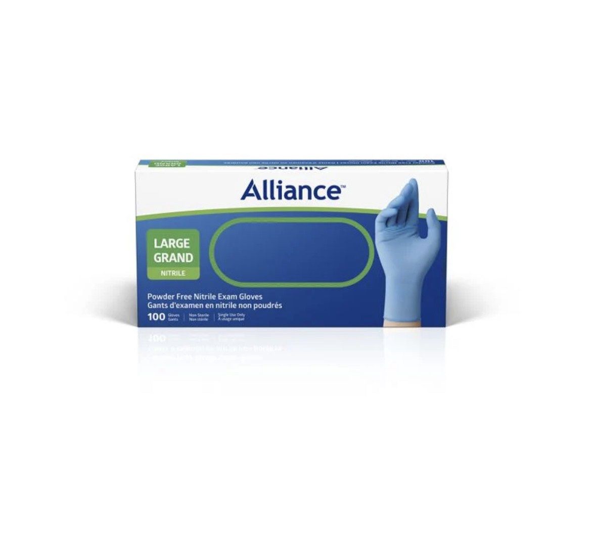 Nitrile Exam Gloves Large (Box of 100) Medline