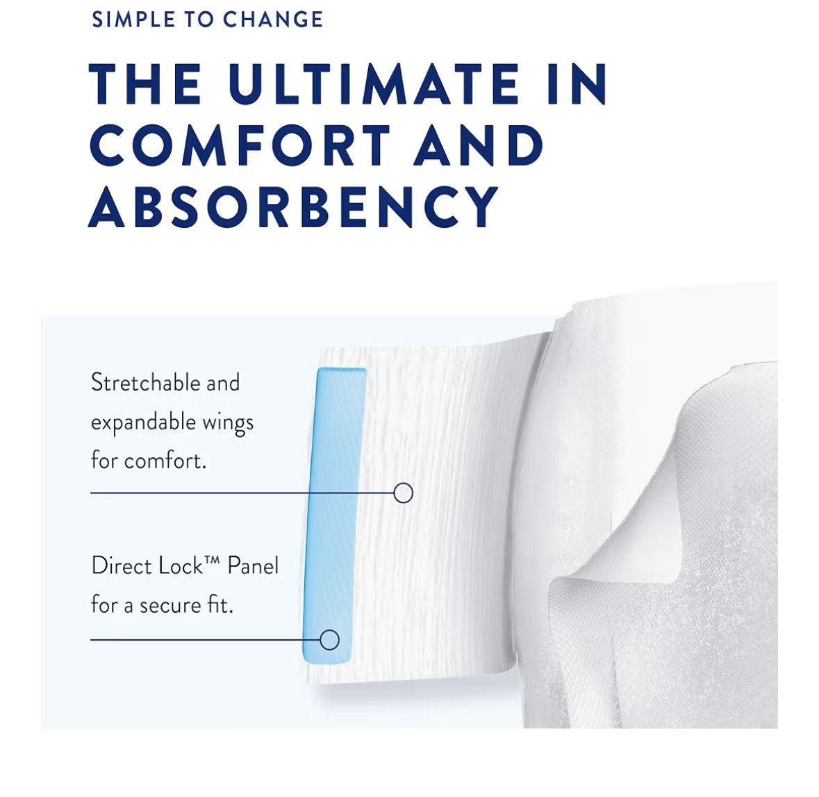 Prevail Air Overnight Brief  Medium– Case (80 pcs)