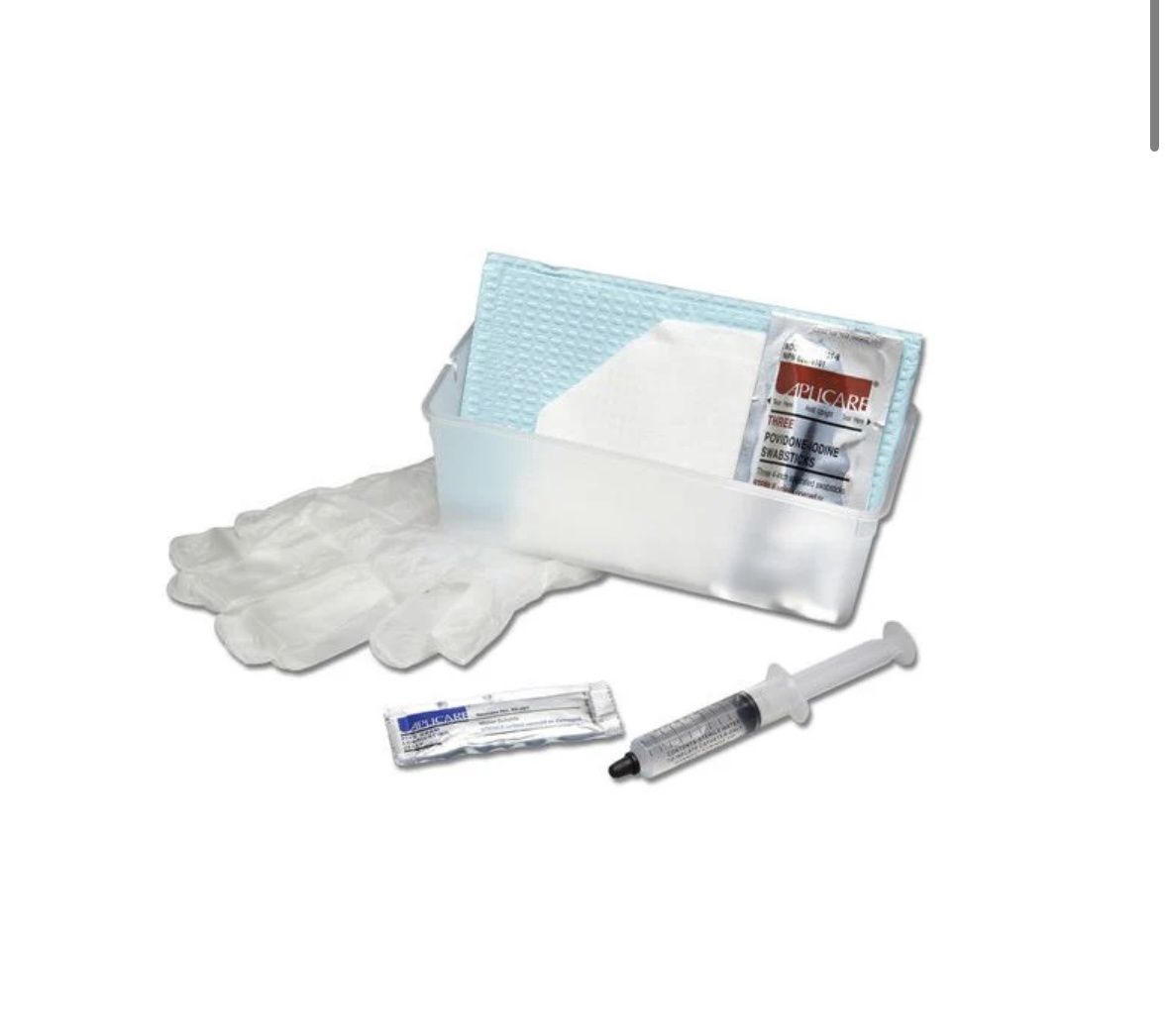 Medline® Foley Catheter Tray with Pre-Filled Syringe – Sterile, Latex-Free (Each)