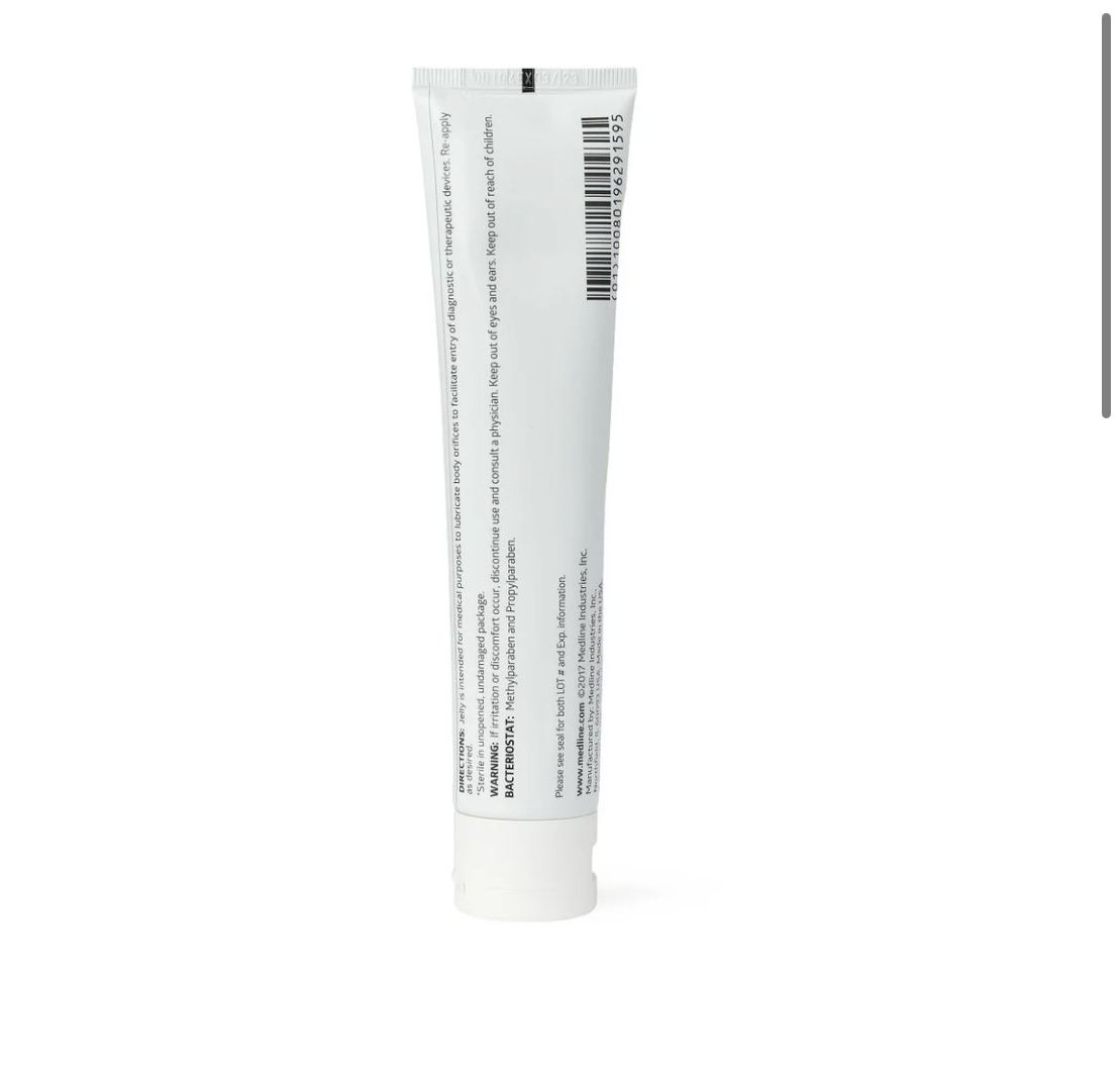 Lubricating Jelly – 118 mL Tube  Sterile each