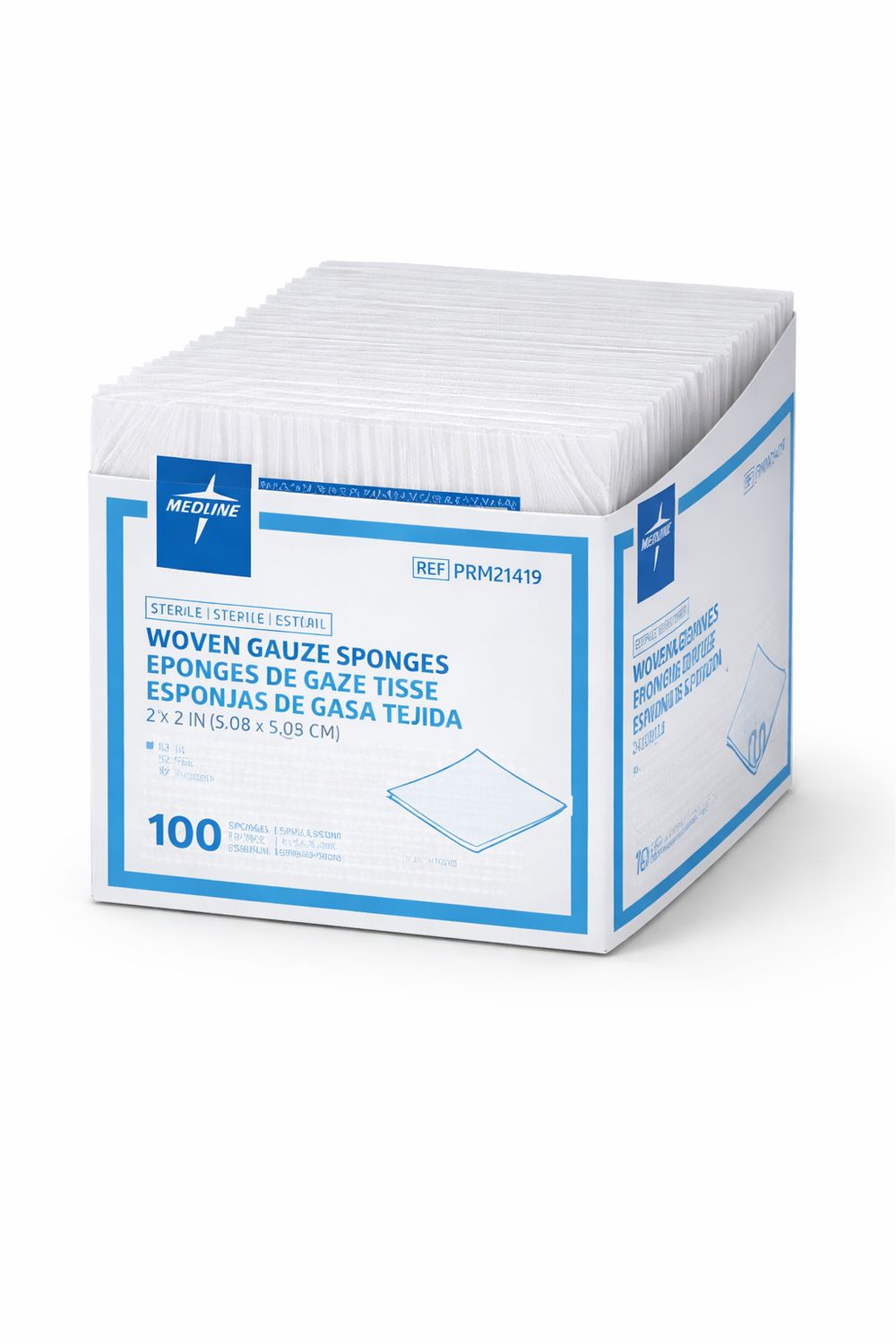 Gauze Sponge 12 Ply Sterile 5x5 pkg of 200