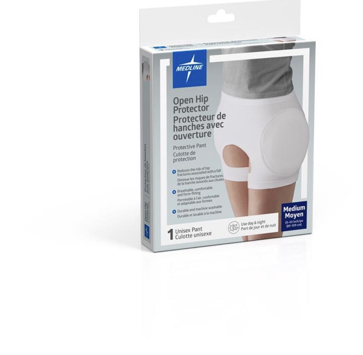 Medline Hip Protector Form;fit Premium L (40"-48") waist