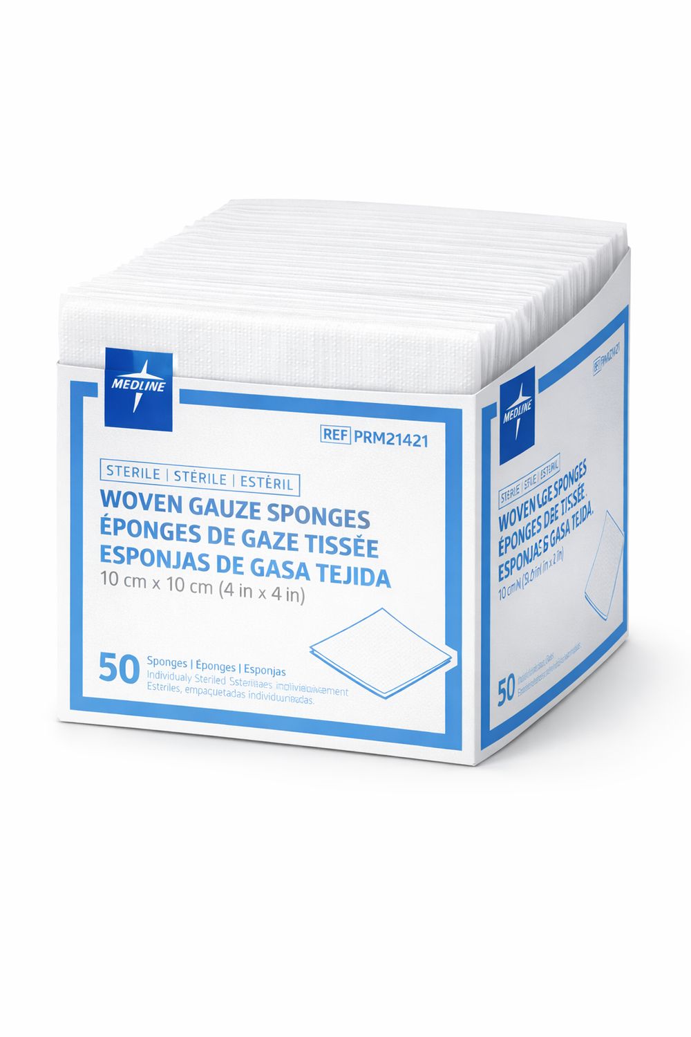 Gauze Sponge 12ply sterile  10cm X 10cm box of 50