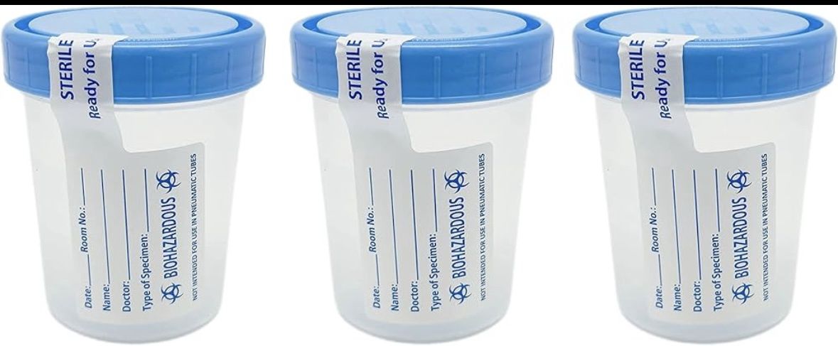 Urine Specimen Containers General use ,Sterile path,labelled 120ml/4OZ