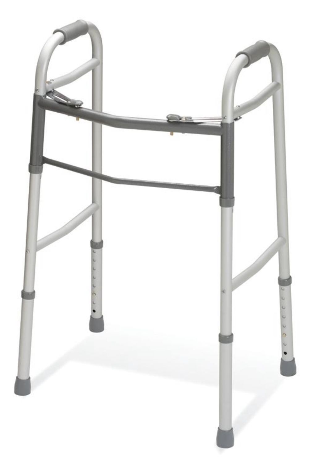 Medline Guardian Walker Two Button folding W/O Wheels ES-Care