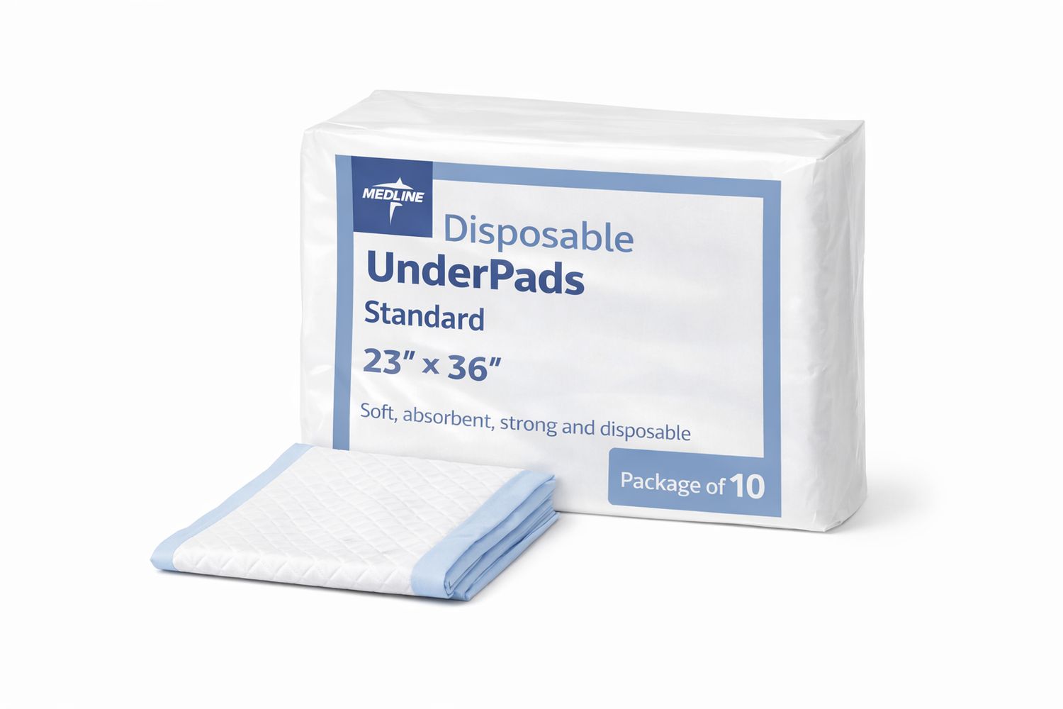 UnderPad Disposable Standard 23x36" package of 10
