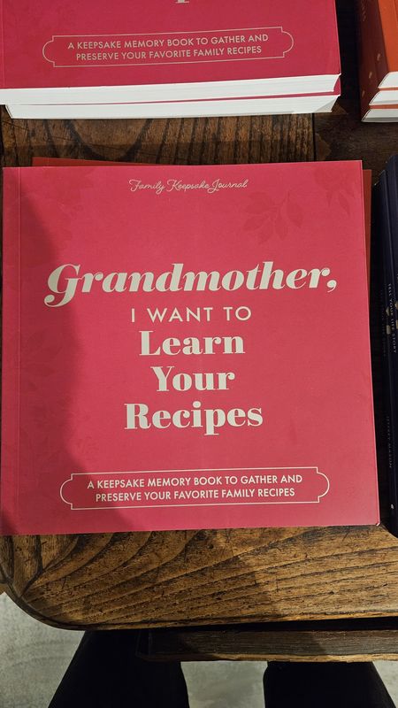 Grandmother I want to Learn Your Recipes